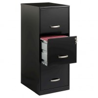 Office Movable Pedestal Metal Filing Cabinet with 3 Drawers / Metal Document Cabinet