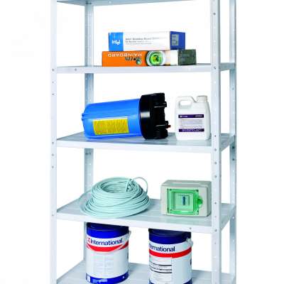 Adjustable cheap light duty warehouse rack garage shelving unit